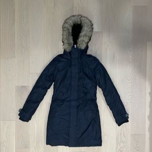 Black TNA Parka Jacket